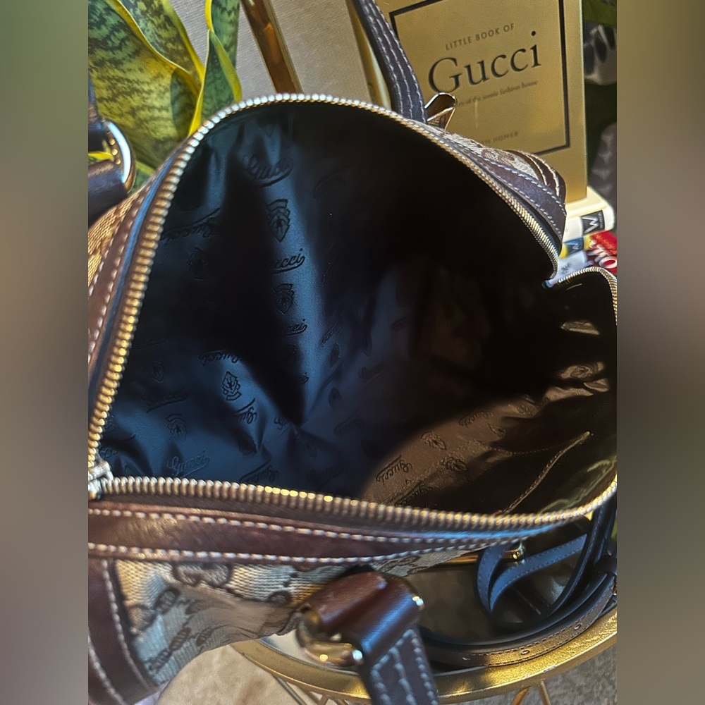 Gucci Duchessa Mini Boston Bag with Unbranded Crossbody Strap - Picture 8 of 12